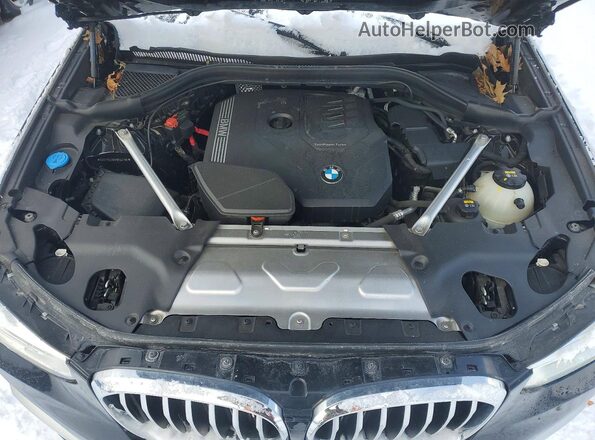 5UXTY5C05M9D90756 2021 BMW X3 Black 