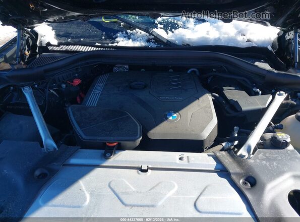 5UXTY5C07M9G01228 2021 BMW X3 Black Вид ззаду