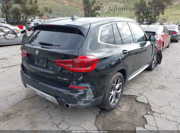 5UXTY5C08M9F48295 2021 BMW X3 Black 