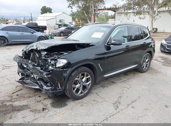 5UXTY5C08M9F48295 2021 BMW X3 Black 