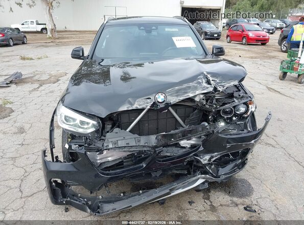 5UXTY5C08M9F48295 2021 BMW X3 Black 