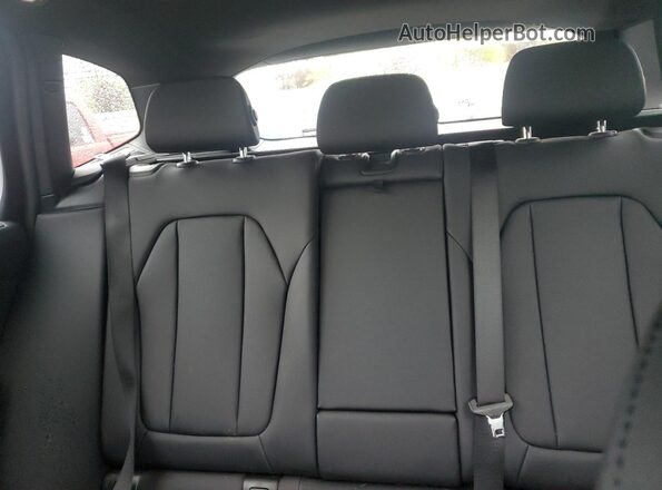 5UXTY5C08M9H86955 2021 BMW X3 Black უკანა სავარძლების ხედი