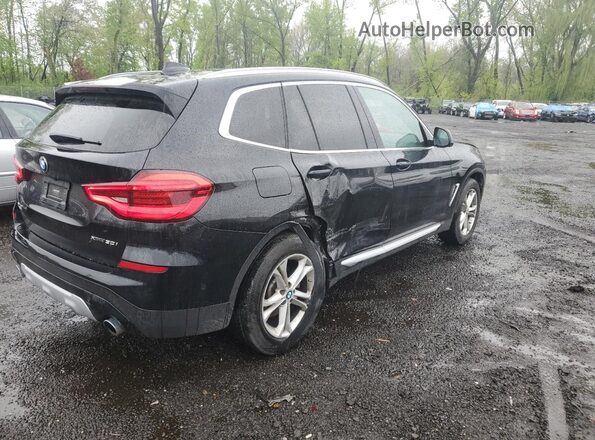 5UXTY5C08M9H86955 2021 BMW X3 Black უკანა მარჯვენა