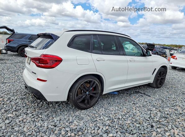 5UXTY9C09M9F70507 2021 BMW X3 White 
