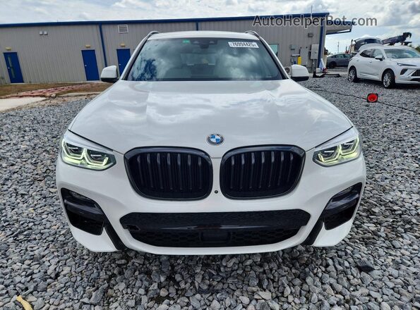 5UXTY9C09M9F70507 2021 BMW X3 White 