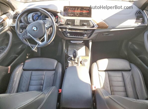 5UXUJ3C58KLG53590 2019 BMW X4 Black Widok deski rozdzielczej