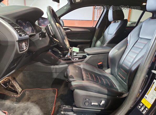 5UXUJ5C52KLJ62585 2019 BMW X4 Blue 