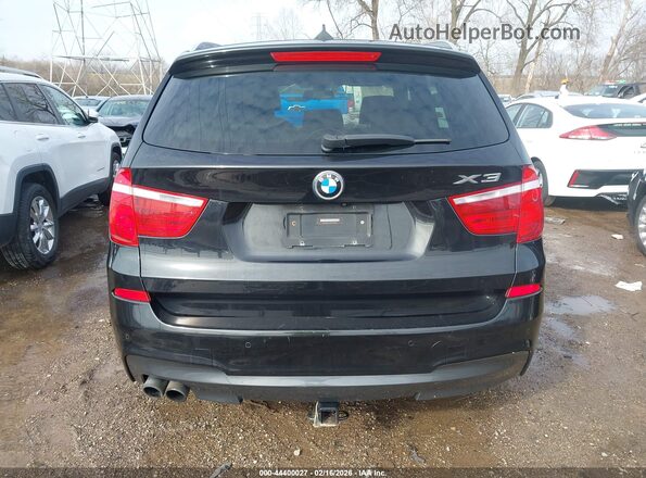 5UXWX7C33H0W39827 2017 BMW X3 Black 