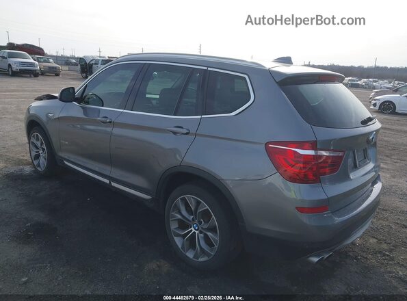 5UXWX9C33H0W71155 2017 BMW X3 Silver უკანა მარცხენა