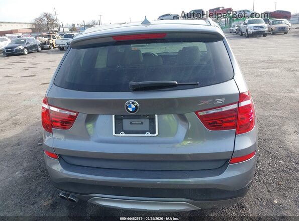 5UXWX9C33H0W71155 2017 BMW X3 Silver 