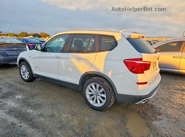 5UXWX9C51G0D83279 2016 BMW X3 White 