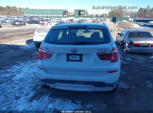 5UXWX9C52G0D81959 2016 BMW X3 Белый 