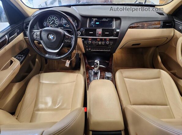 5UXWX9C53G0D71988 2016 BMW X3 White 