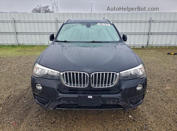 5UXWX9C56G0D77753 2016 BMW X3 Black 