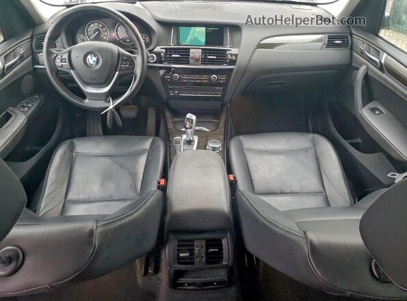 5UXWX9C56G0D77753 2016 BMW X3 Black 