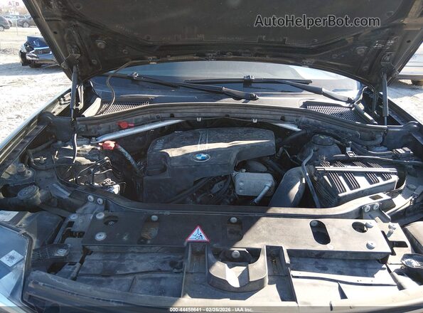 5UXWX9C59G0D88035 2016 BMW X3 Black Вид ззаду