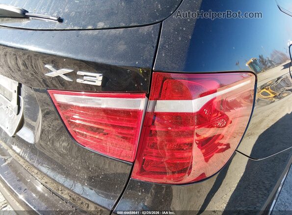 5UXWX9C59G0D88035 2016 BMW X3 Black Вид спереду