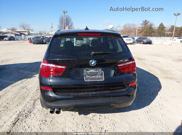 5UXWX9C59G0D88035 2016 BMW X3 Black 
