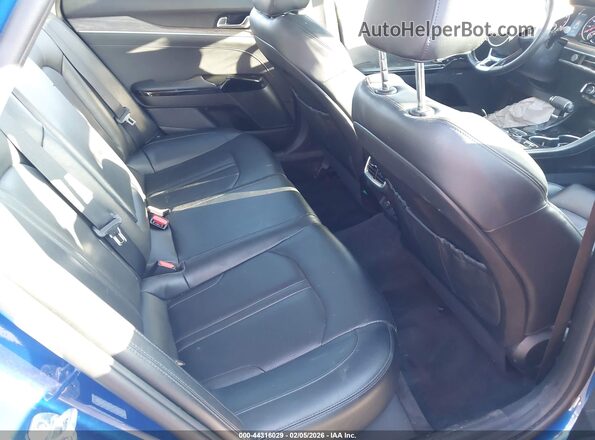 5XXG34J27MG003754 2021 KIA K5 Синий Вид наклейки с VIN-кодом