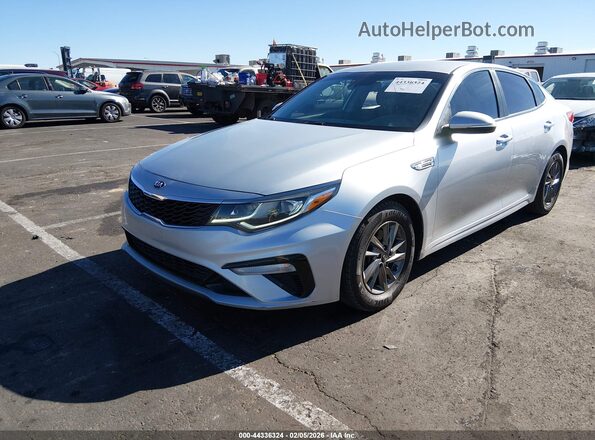 5XXGT4L32KG373545 2019 KIA OPTIMA Gray Передня ліва чверть