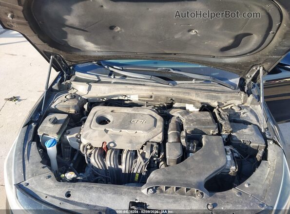 5XXGU4L34GG063398 2016 KIA OPTIMA Черный Вид сзади