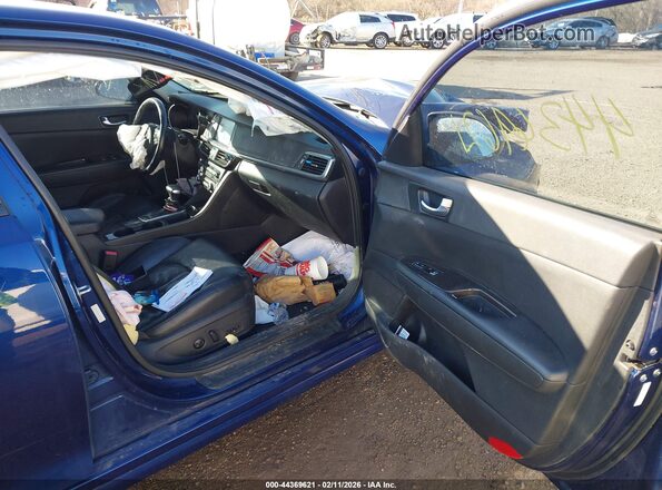 5XXGU4L34GG096255 2016 KIA OPTIMA Blue Սալոնի դիմացի տեսք