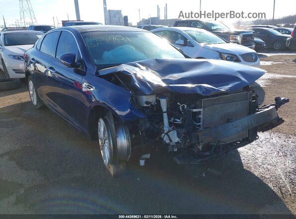 5XXGU4L34GG096255 2016 KIA OPTIMA Blue Դիմացի տեսք