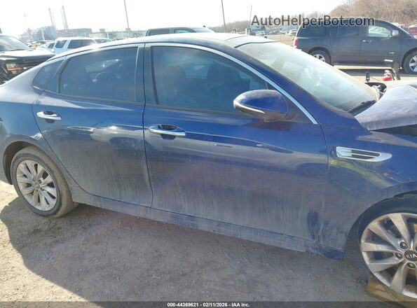 5XXGU4L34GG096255 2016 KIA OPTIMA Blue Սալոնի հետևի տեսք