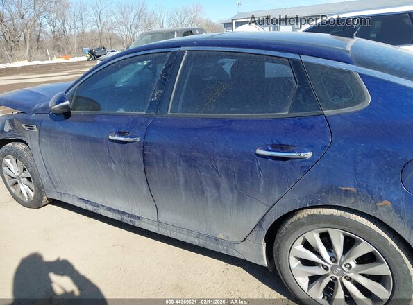 5XXGU4L34GG096255 2016 KIA OPTIMA Blue Սալոնի 360 աստիճան տեսք