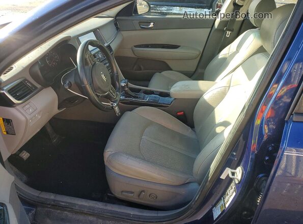 5XXGU4L37GG072452 2016 KIA OPTIMA Blue Widok wnętrza z przodu