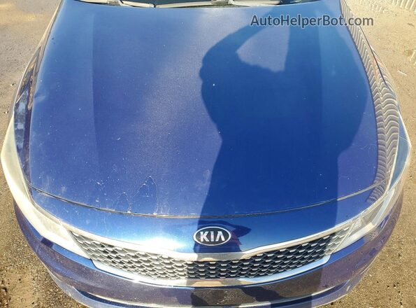 5XXGU4L37GG072452 2016 KIA OPTIMA Blue Widok wnętrza z tyłu