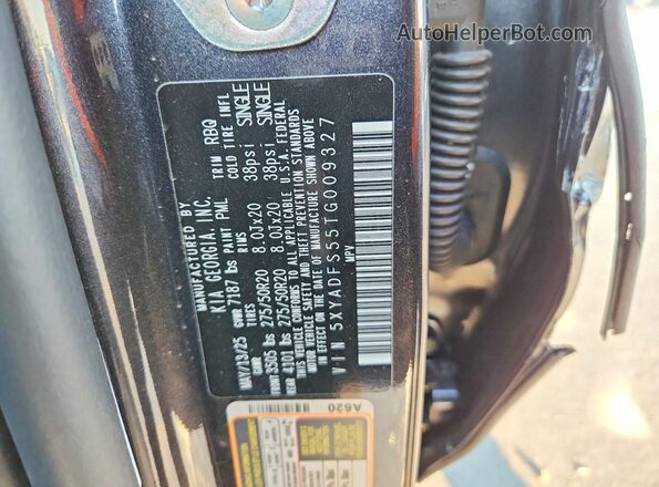 5XYADFS55TG009327 2026 KIA EV9 Gray სალონის 360-გრადუსიანი ხედი