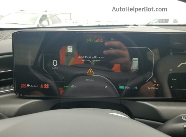 5XYAEFS51TG005269 2026 KIA EV9 Черный Вид щитка приборов
