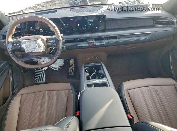 5XYAEFS53TG007881 2026 KIA EV9 White Widok deski rozdzielczej