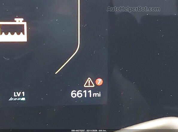 5XYC3DJC8SG010616 2025 KIA EV6 Gray 