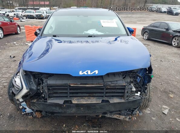 5XYK33AFXPG109154 2023 KIA SPORTAGE Blue უკანა სალონის ხედი