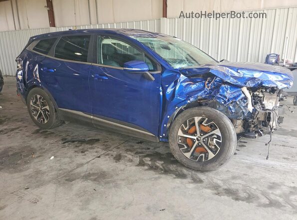5XYK33DF9RG186211 2024 KIA SPORTAGE Blue Delantero derecho