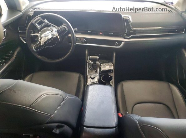 5XYK33DF9RG186211 2024 KIA SPORTAGE Blue Vista del salpicadero