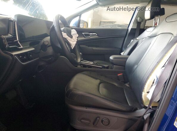 5XYK33DF9RG186211 2024 KIA SPORTAGE Blue Vista interior delantera