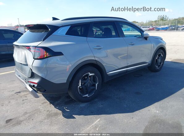5XYK33DFXTG390958 2026 KIA SPORTAGE Gray Задня права чверть