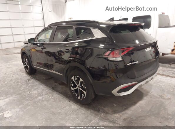 5XYK3CDF9SG295533 2025 KIA SPORTAGE Black Հետևի ձախ