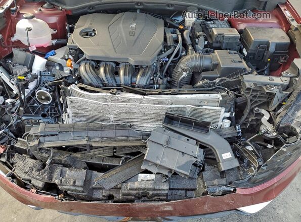 5XYK53DF4SG324463 2025 KIA SPORTAGE Burgundy Շարժիչի բաժամունքի տեսք