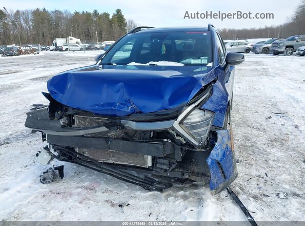 5XYK6CDF3RG156077 2024 KIA SPORTAGE Синий Вид спереди