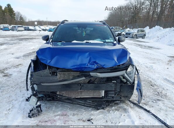 5XYK6CDF3RG156077 2024 KIA SPORTAGE Синий Вид щитка приборов