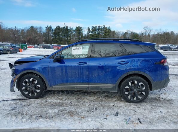 5XYK6CDF3RG156077 2024 KIA SPORTAGE Синий Панорамный вид салона 360°