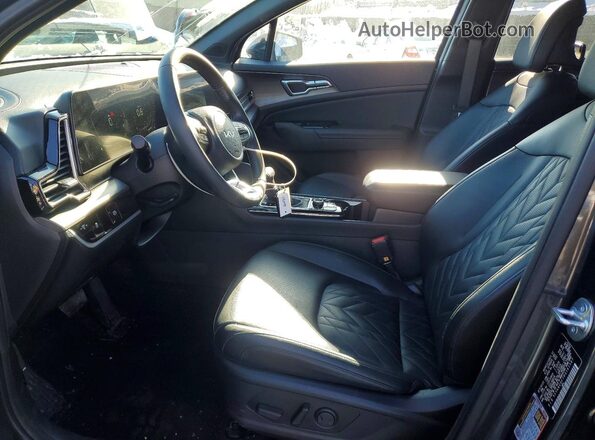 5XYK6CDF7RG161587 2024 KIA SPORTAGE Charcoal Vista interior delantera
