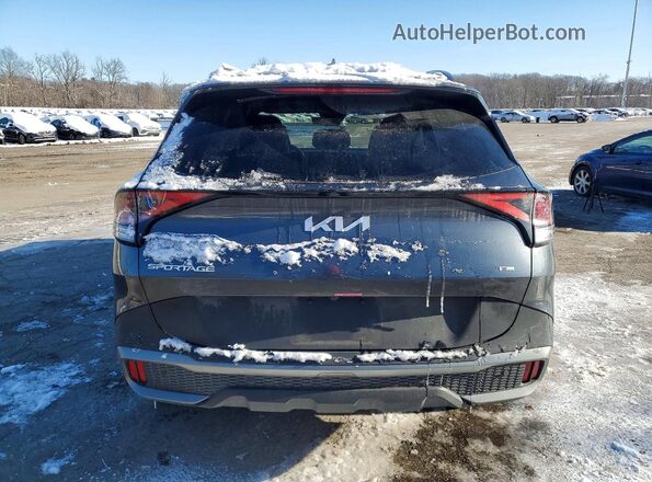 5XYK6CDF7RG161587 2024 KIA SPORTAGE Charcoal Vista trasera