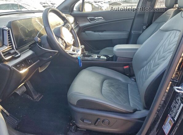 5XYK6CDF7RG176428 2024 KIA SPORTAGE Black Вид салону спереду