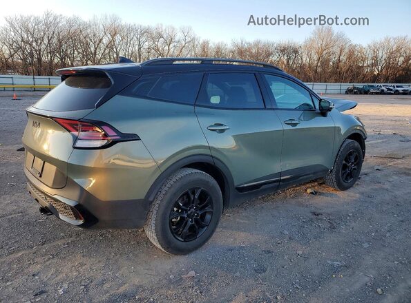 5XYK7CDF0SG234253 2025 KIA SPORTAGE Green Trasero derecho