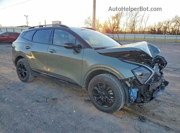 5XYK7CDF0SG234253 2025 KIA SPORTAGE Green Delantero derecho